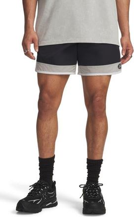 Under Armour Icon Woven Track Shorts in Black at Nordstrom, Size Xx-Large
