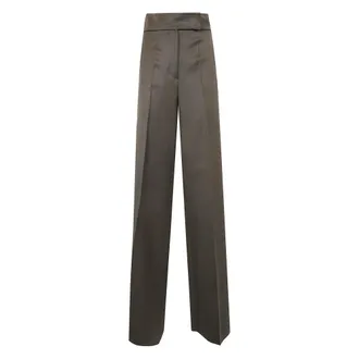 Max Mara Dames, Broeken, Bruin, Maat: XS