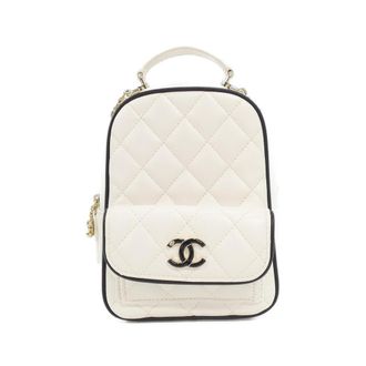 Chanel Black White Backpack (Pre-Owned)