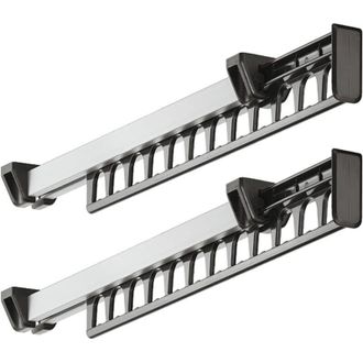 OEM Juego De 2 Percheros Extensibles (312 Mm) Para 12 Perchas - Crezuo