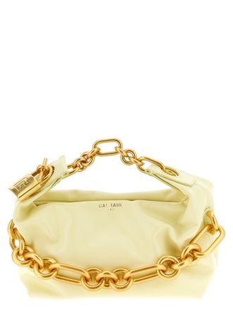 Balmain Bicolor Calfskin Womens Handbag