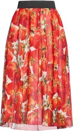 Dolce & Gabbana BOTTOMWEAR - Midi skirts on YOOX.COM