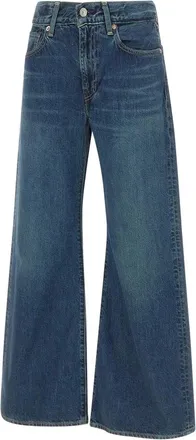 Levi's Jeans, Dames, Blauw, W29 L30, Katoen, Carve Jeans