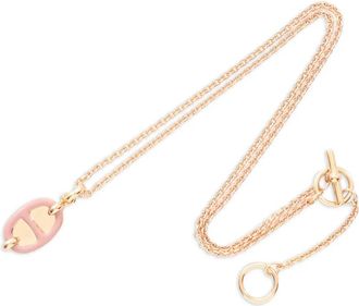 Herm&egrave;s Collana con pendente Maillon anni 20 - Oro