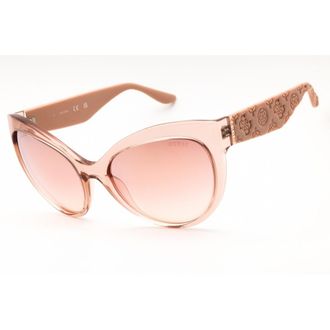 Guess Bordeaux Mirror Butterfly Ladies Sunglasses GU00130 57U 61