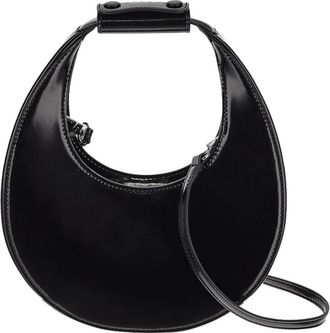 Staud Leren schoudertas - Dames - Handtassen - Zwart - ONE Size - Tassen