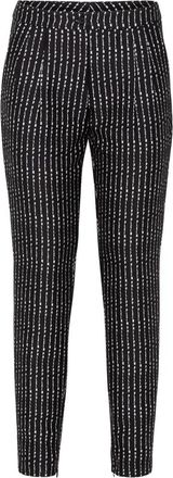 Philipp Plein Slim-fit Broeken - Dames - Slim Fit Broeken - Zwart - L - Wol - Broeken