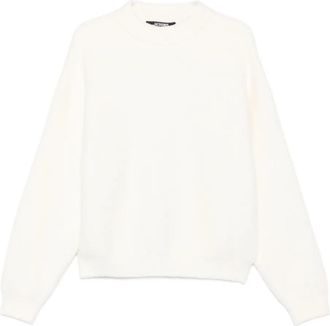 Jacquemus Maglione con scollo rotondo - Bianco