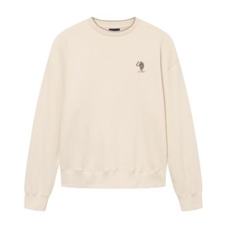 Antwrp Antwrp - Rondgebreide trui - Heren - Truien - Beige - Maat: L