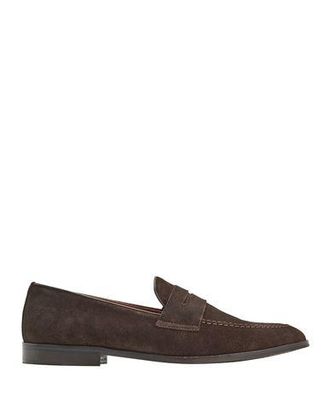 8 by YOOX SPLIT LEATHER LOAFERS