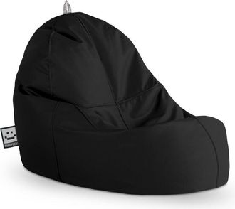 Happers Happers - Puff Lounge Polipiel Outdoor Negro