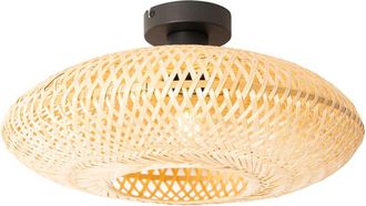 QAZQA Plaf&oacute;n oriental bamb&uacute; 40 cm