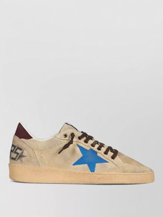 Golden Goose suede leather low-top sneakers