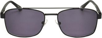 Hackett Mens Black Aviator Sunglasses HEKS1261-002-1