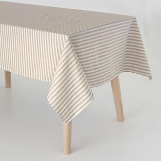 Happy Friday Mantel 100% algod&oacute;n lino 140x250 cm