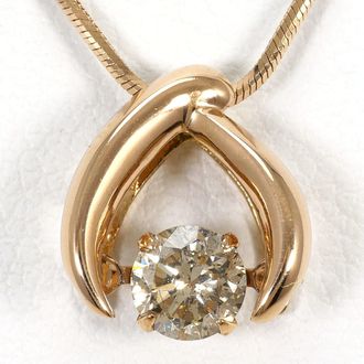C&A Unbranded pink gold pink gold (18K) Necklace (Pre-Owned)