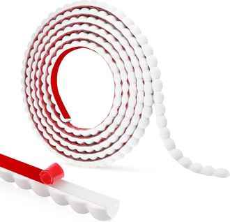 OEM 3 Molduras Decorativas Adhesivas Para Pared, Tiras Decorativas Flexibles De Pvc, Tiras De Acabado Para Techos, Azulejos Y Bordes De Pared (blancas, 15