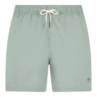 GANT Beachwear, male, Blue, Size: M Swim Shorts