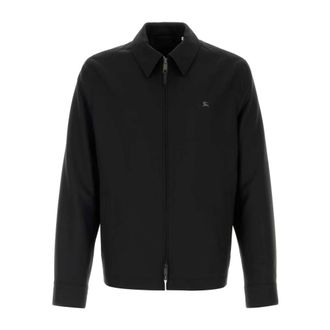 Burberry Light Jackets, male, Black, Size: XL Blazers AND Vests