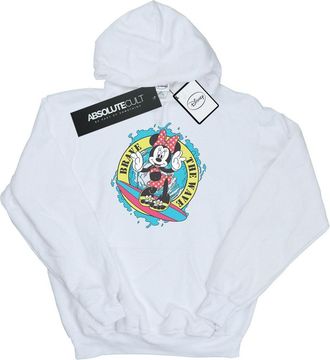 Disney Dames/Dames Minnie Mouse Brave The Wave Hoodie (Wit)