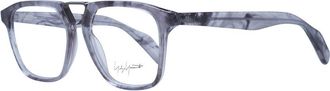 Yohji Yamamoto Gray Metal & Plastic Glasses Mens (Frames)
