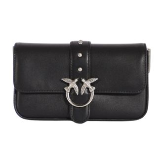 Pinko Pinko, Tassen, Dames, Blauw, ONE Size, Shoulder Bags