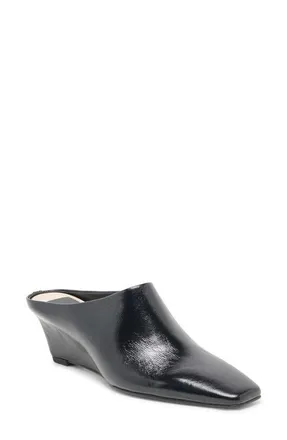 Dolce Vita Hilah Wedge Pump in Midnight Crinkle at Nordstrom, Size 9.5