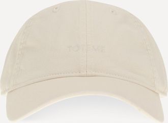 Toteme Cotton Baseball Cap Female UNI