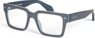 Off-white OERJ054STYLE547200 Square Full Rim Eyeglasses - Silver