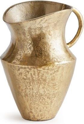 Napa Home & Garden Elaina Decorative Vase Pitcher Large in Gold at Nordstrom