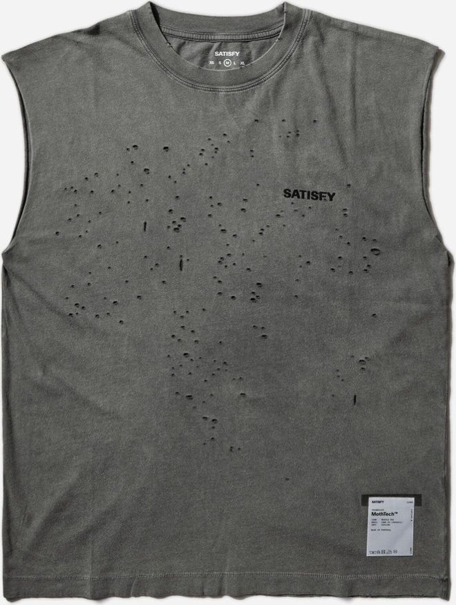 Men s MothTech Muscle Tee Faded Black