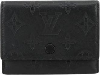 Louis Vuitton Pre-owned Wallets, female, Black, Size: ONE SIZE Pre-owned Canvas Wallet