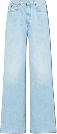 Off-white Jeans met Logo - Heren - Regular Fit Jeans - Blauw - W31 - Denim - Jeans