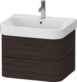 Duravit Duravit Happy D.2 Plus Mueble Bajo Lavabo Suspendido, 625x490mm