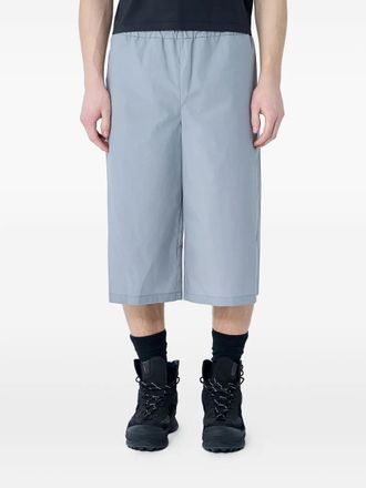 Rier elasticated-waistband shorts - men - Cotton - L - Grey