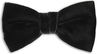 Saint Laurent Velvet Bow Tie