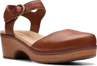 Clarks Paizlee Bay Sandal in Tan Leather at Nordstrom Rack, Size 6
