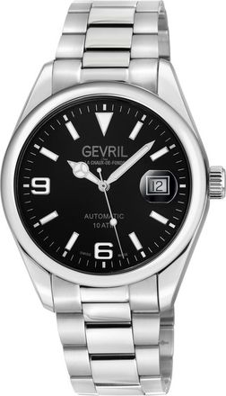 Gevril Group West Village Automatic Black Dial Mens Watch 48949B