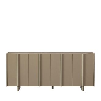 Woood Aparador de 4 puertas de madera L200cm - Caqui verde