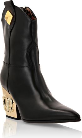 Philipp Plein Laarzen Hoge Hakken Mid Gothic Plein