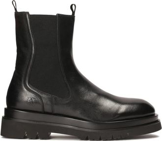 Kazar Zwarte Chelsea-laarzen voor heren met een klassieke uitstraling - Heren - Chelseaboots - Zwart - 42 EU - Leer - Schoenen