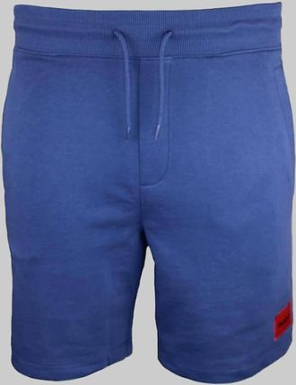 HUGO BOSS Mens HUGO Diz222 Cotton Shorts, Medium Blue - Size: 32/34/35