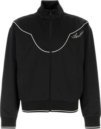 Amiri Tech Fabric Sweatshirt - Heren - Trainingsjackets - Zwart - M - Fitness