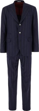 Brunello Cucinelli Hombre, Trajes, Azul, Talla: L