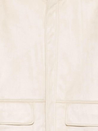 Daniele Alessandrini Cream-Colored Jacket With Pockets