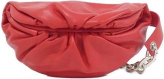 Bottega Veneta Pre-owned Leather Belt Bag - Dames - Vintage Heuptassen - Rood - ONE Size - Leer - Vintage