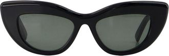 Gucci Unisex Gg2031s-001 Sunglasses Black Acetate