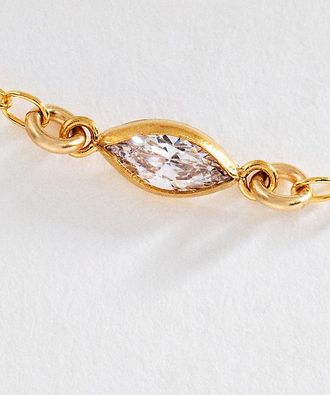 Set & Stones Marquise Birthstone Bracelet
