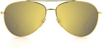 Isabel Marant Brown Multilayer Yellow Pilot Ladies Sunglasses IM 0011/S 040G/CU 60