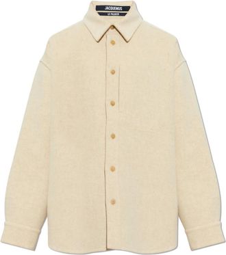 Jacquemus Giacca in lana Boulanger - - Jackets - Uomo - Beige - S